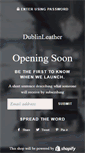 Mobile Screenshot of dublinleather.com